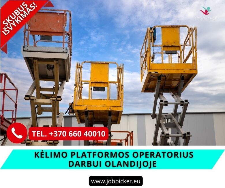 Kėlimo platformų operatorius