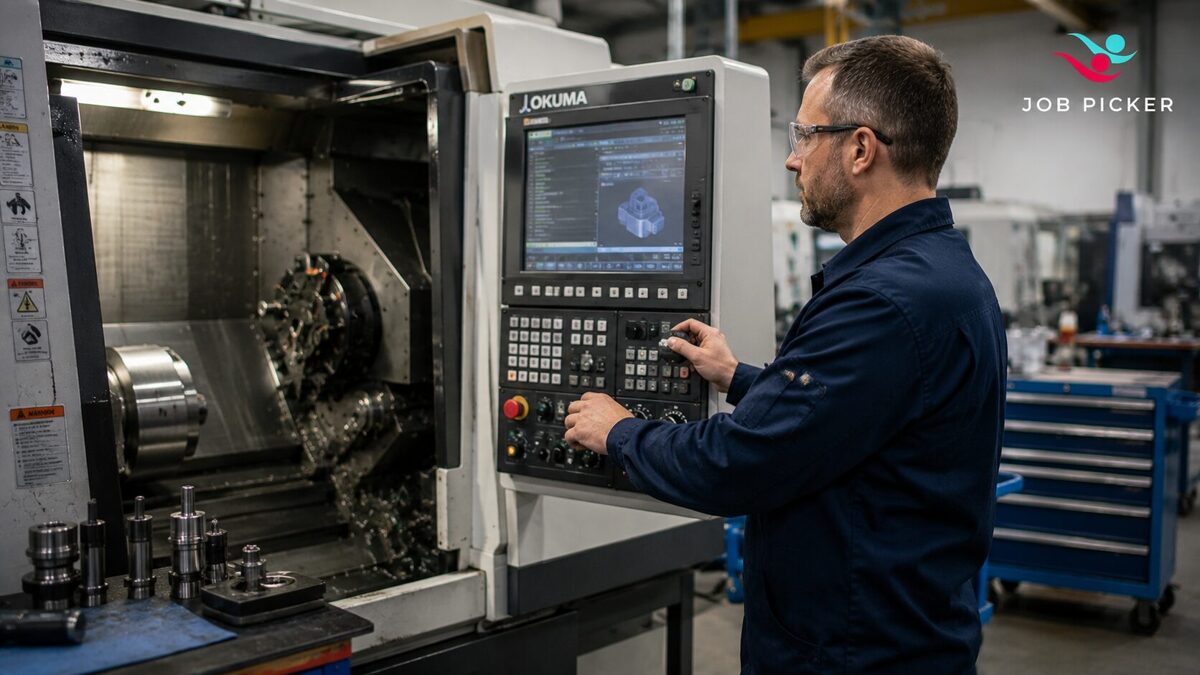 CNC darbs Zviedrijā