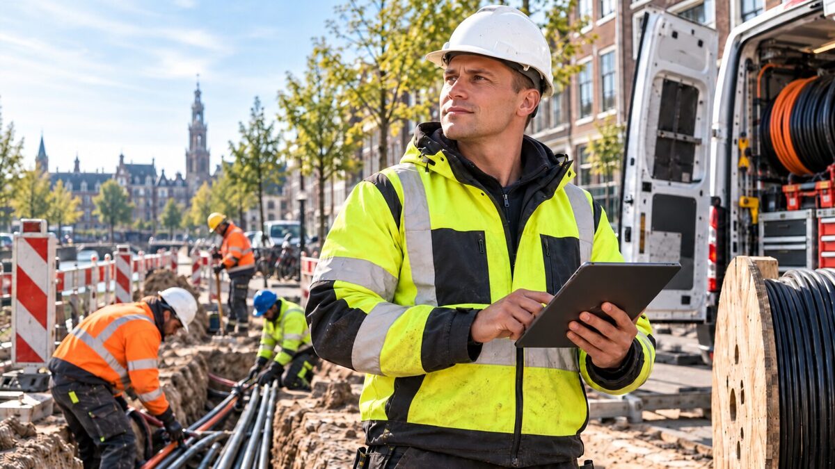 Kabeļu montāžas brigadieris / Foreman cable puller – Hāga, Nīderlande