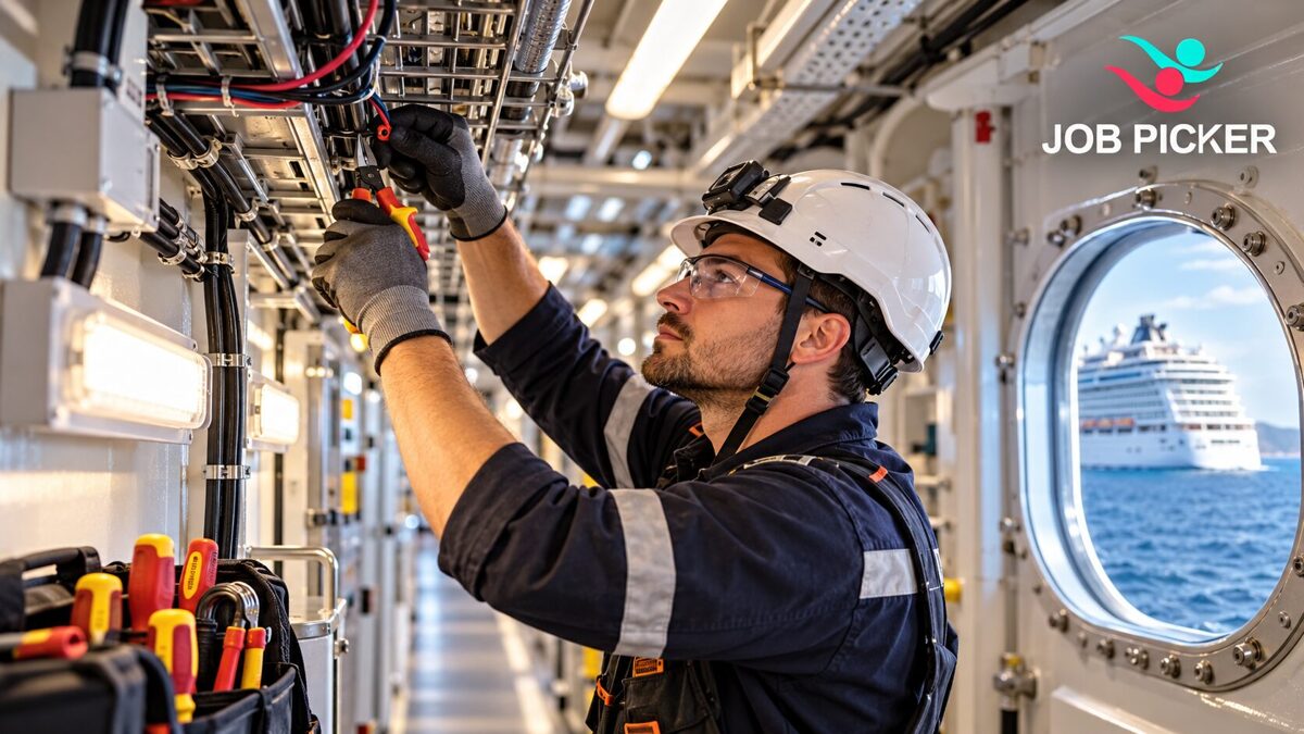 Laivų elektrikas – kruiziniai laivai / tanklaiviai – Heusden